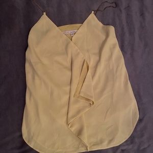RACHEL Rachel Roy  halter top xs yellow